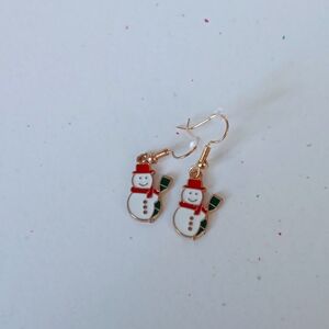 Snowman Earrings